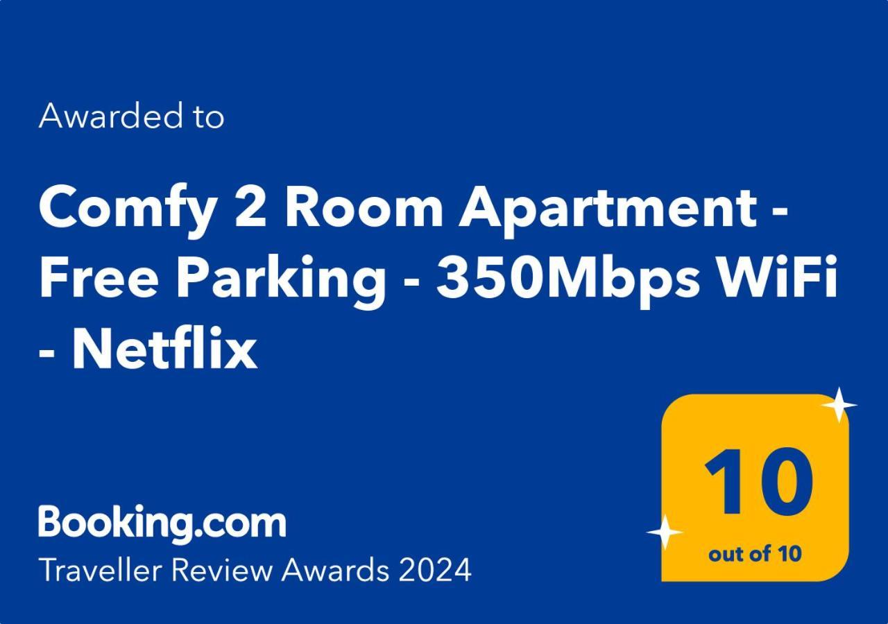 Comfy 2 Room Apartment - Free Parking - 350Mbps Wifi - Netflix Kaunas Buitenkant foto